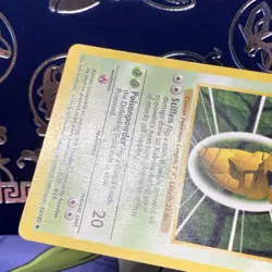 Shadowless Pokemon KAKUNA Card BASE Set 33/102 LP - Image 4