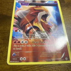 Pokemon TCG Entei Ancient Origins Holo Rare Card 15/98 - Image 2