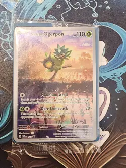 Teal Mask Ogerpon 123 Sv: Scarlet & Violet Promo Cards Holo - Image 1