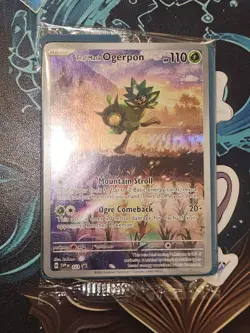 Teal Mask Ogerpon 123 Sv: Scarlet & Violet Promo Cards Holo - Image 2
