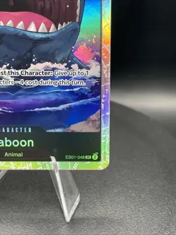 Laboon EB01-048 Premium Booster Reprint Foil Super Rare One Piece Trading Card - Image 4