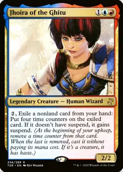 X 1 Jhoira of the Ghitu NM-M Time Spiral Remastered 256 MTG Magic The Gathering - Image 1