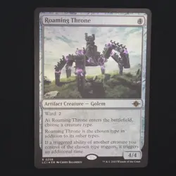 Roaming Throne FOIL MTG The Lost Caverns of Ixalan Rare 258 NM - Image 1