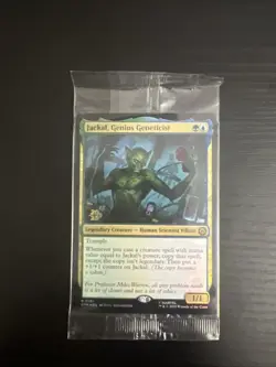Prerelease FOIL JACKAL, GENIUS GENETICIST mtg SEALED Spider-Man Rare PROMO - Image 1