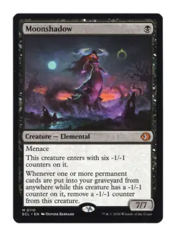 Magic the Gathering Lorwyn Eclipsed Moonshadow 110 Reg Mythic - Image 2