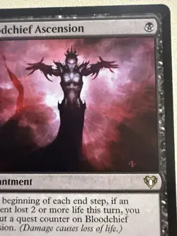 Bloodchief Ascension - MTG NM EDH Drain Combo Enchantment (CMM #139) - Image 4