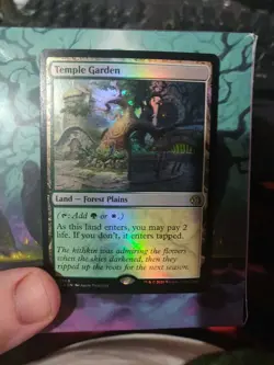 FOIL Temple Garden Lorwyn Eclipsed MTG - Image 1