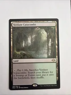 MTG Verdant Catacombs, NM-Mint, English Modern Horizons 2 - Image 1