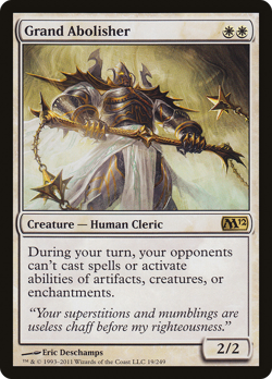 Grand Abolisher #19 (MP) Magic 2012 (M12) M12 Magic MTG - Image 1
