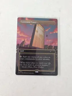 MTG Command Tower (1994) *Non-Foil* Secret Lair: Spider-Man MT/NM - Image 1