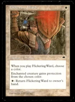 Flickering Ward LP Light Play Tempest MTG [6923] - Image 1