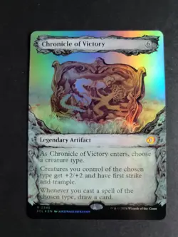Chronicle of Victory (Showcase Foil) Mythic MTG Lorwyn Eclipsed - Image 1