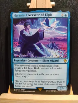 Hermes, Overseer of Elpis - Final Fantasy Commander - Rare - NM (see pics) MTG - Image 1