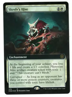 MTG Skrelv's Hive Borderless Foil Phyrexia All Will Be One Magic The Gathering - Image 1