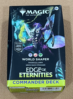 MTG World Shaper - Edge of Eternities Commander Deck [New Sealed] - Image 1