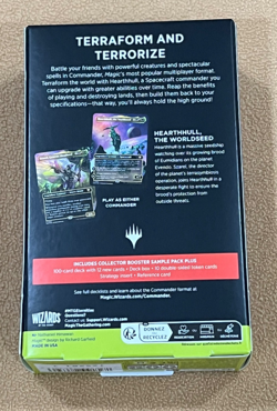 MTG World Shaper - Edge of Eternities Commander Deck [New Sealed] - Image 2