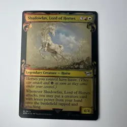 Shadowfax, Lord of Horses (Showcase Scrolls) #678 (Foil) NM Lord of the Rings - Image 1