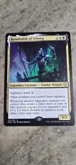 Ratadrabik of Urborg Dominaria United Regular Legendary Creature MTG NM - Image 1