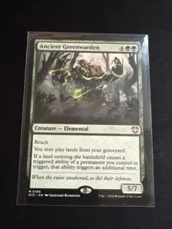 Ancient Greenwarden Commander: Outlaws of Thunder Junction Regular - Image 1