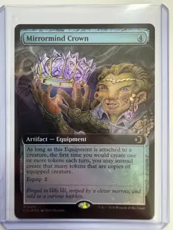 Mirrormind Crown (Extended Art) Foil R Lorwyn Eclipsed #0381 NM ENG MTG - Image 1