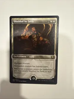 Shielded by Faith #5 (LP) Signature Spellbook Gideon SS2 Magic MTG - Image 1