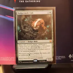 MTG Badgermole Cub Mint/Near Mint - PACK FRESH M 0167 NON FOIL - Image 1