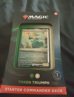 MTG Magic The Gathering Token Triumph Starter Commander Deck New! - Image 1