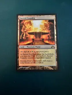 MtG Sacred Foundry: Gatecrash NM ACTUAL PHOTOS! - Image 1