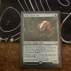 Magic The Gathering: Badgermole Cub Avatar: The Last Airbender] Near Mint - Image 1