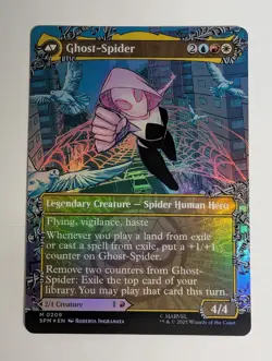 MTG - Gwen Stacy - SPM - M - Borderless Foil - 209 - Image 2