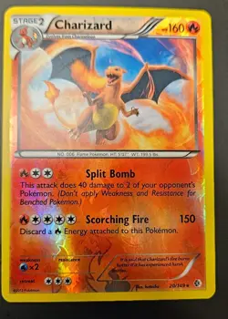 Pokemon TCG Charizard Boundaries Crossed 20/149 Holo Holo Rare - Image 1