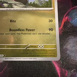 Fraxure 069/086 Poke Ball Holo Black Bolt Pokemon Card NM GEM - Image 4