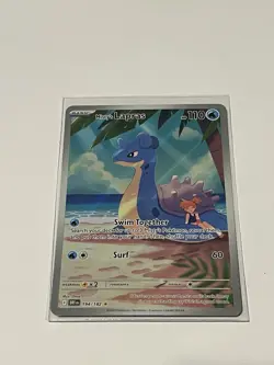 Pokemon TCG Misty's Lapras Destined Rivals 194/182 Illustration Rare - Image 1