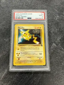 1999 Pokemon The First Movie Promo Set PSA 9 Pikachu Dragonite Mewtwo Electabuzz - Image 4
