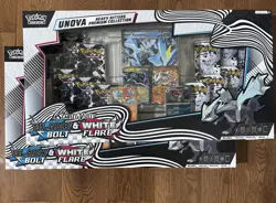 2X Pokemon TCG Unova Heavy Hitters Premium Collection Black Bolt & White Flare - Image 1