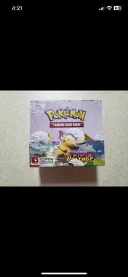 Pokemon Sword and Shield Vivid Voltage Booster Box 36 Packs - Factory Sealed Box 820650817496 - Image 1