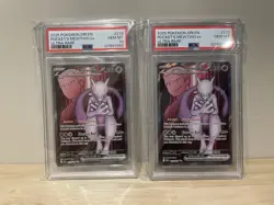 2025 Pokemon DRI EN Rockets Mewtwo Ex #213 PSA 10 - Image 1