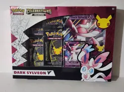 Pokemon TCG: Celebrations Collection Box [Dark Sylveon V] 820650809392 - Image 1