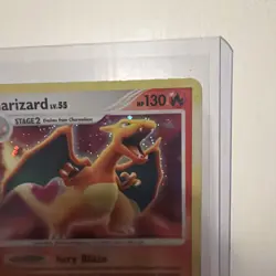 2007 Pokemon Charizard 3/132 Secret Wonders Holo Rare w/ SWIRL & Holo Bleed - NM - Image 3