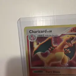 2007 Pokemon Charizard 3/132 Secret Wonders Holo Rare w/ SWIRL & Holo Bleed - NM - Image 4