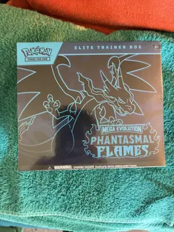 Pokemon TCG Phantasmal Flames Elite Trainer Box Brand New Factory Sealed - Image 1