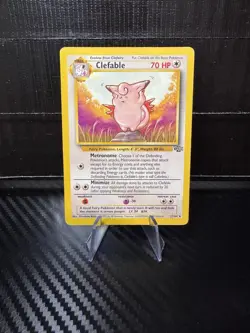 Clefable 17/64 Jungle Regular Rare Vintage Pokemon TCG - Image 1