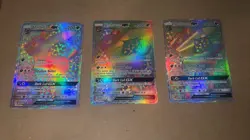 Pokemon Umbreon GX Full Art Secret Rare 154/149 Lot Of 3 - Image 2