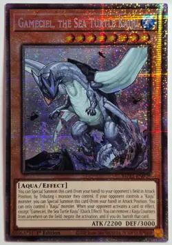 Yugioh Gameciel, the Sea Turtle Kaiju MP25-EN028 Starlight Rare 1st Edition - Image 1