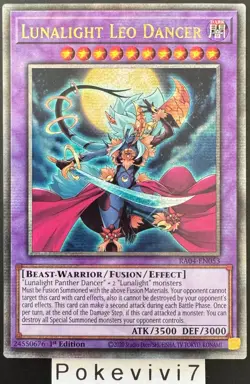 Carte YU-GI-OH! LUNALIGHT LEO DANCER RA04-EN053 QCSR NEUF - Image 1
