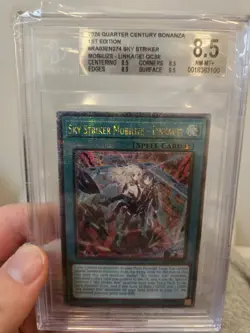 Yu Gi Oh Sky Striker Ace - Shizuku Quarter Century Rare - Image 1