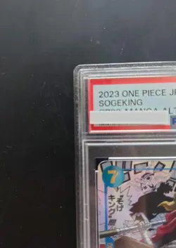 2023 One Piece Pillars of Strength Sogeking Manga Alt Art PSA 10 OP03-122 japan - Image 3