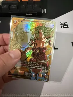 Broly FB08-088 Legendary Alternate Art Saiyan's Pride Dragon Ball English Card - Image 1