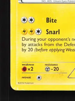 Luxray 46/122 HP BREAKpoint English Pokemon Card TCG - Image 2