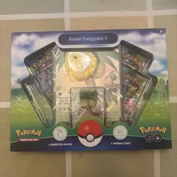 Pokemon Trading Card Game Pokemon Go Alolan Exeggutor V Box Booster NEW SEALED 820650870545 - Image 1